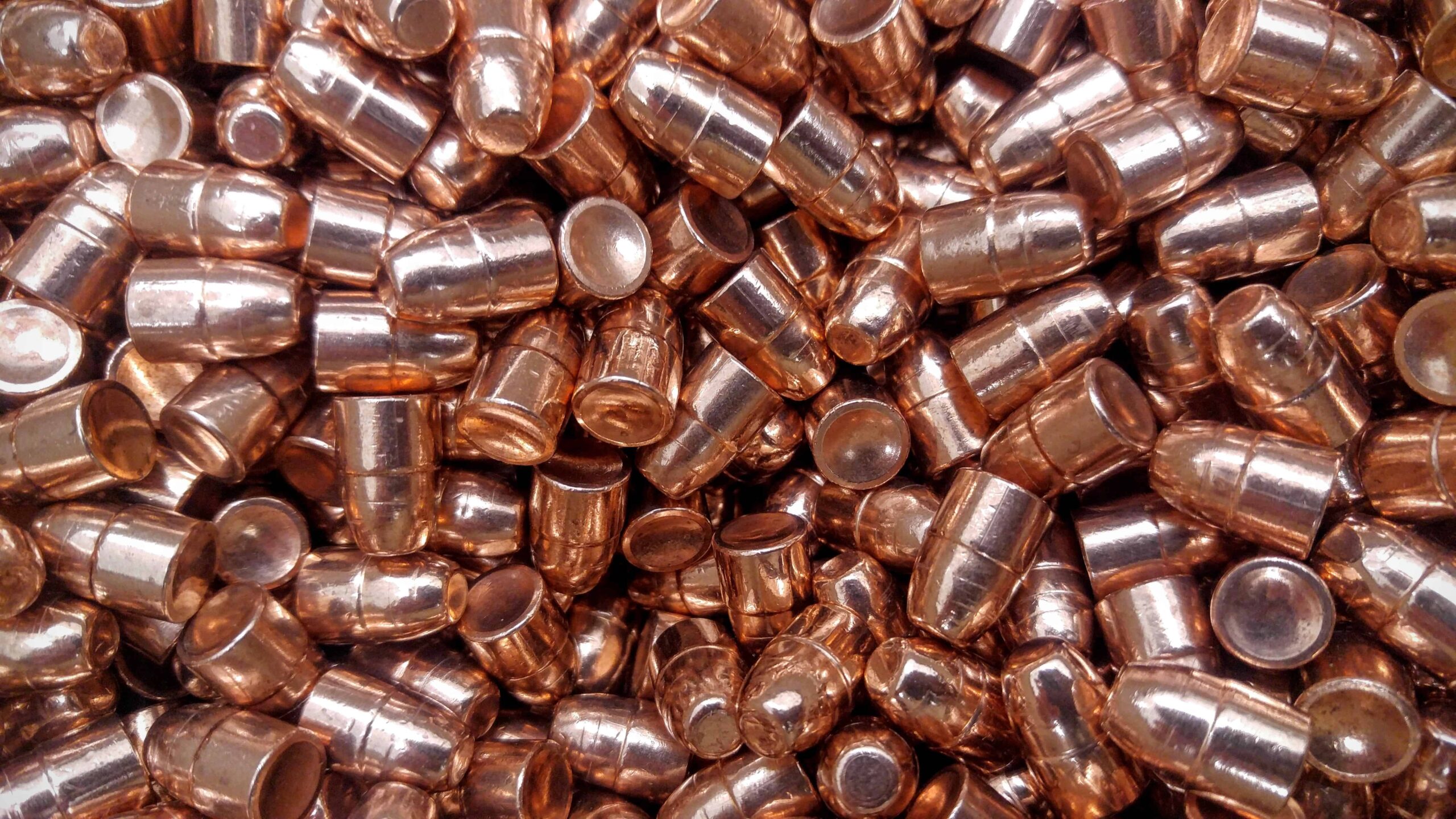 .357 (.38) 158 Gr. Flat Nose Plated 2nds