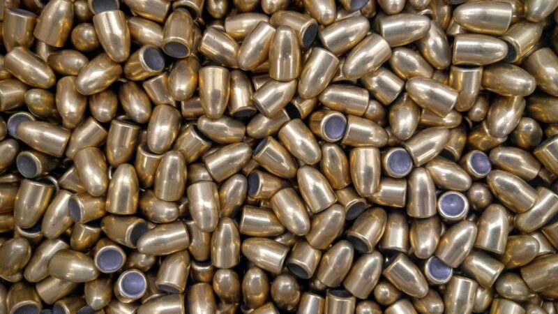 9mm 115 Gr. Full Metal Jacket Round Nose Bullets (Brass Jackets) *NEW* - Image 2