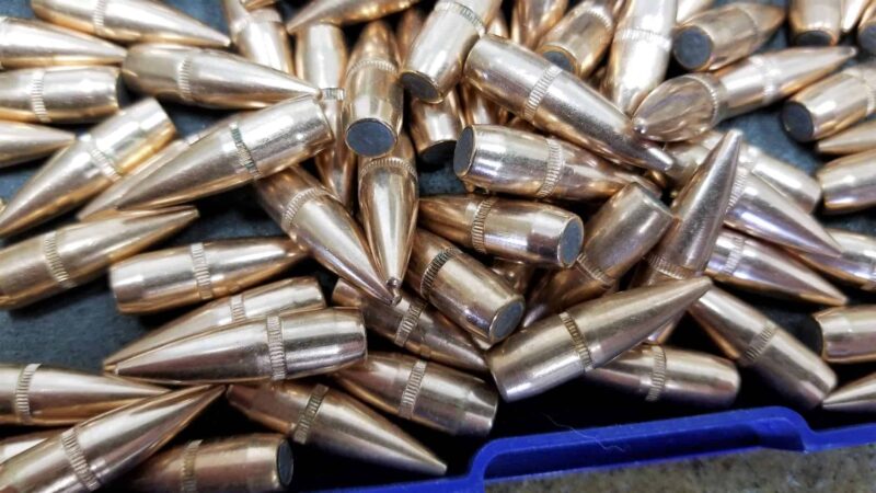 .308 150 Gr. Full Metal Jacket Boat Tail, Non-Ferrous Bullets *PULLED*