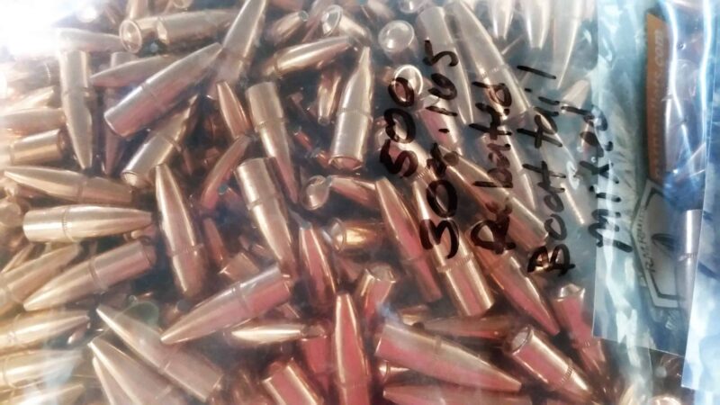 .308 150 Gr. Federal Fusion Soft Point Rebated Boat Tail Bullets *PULLED*