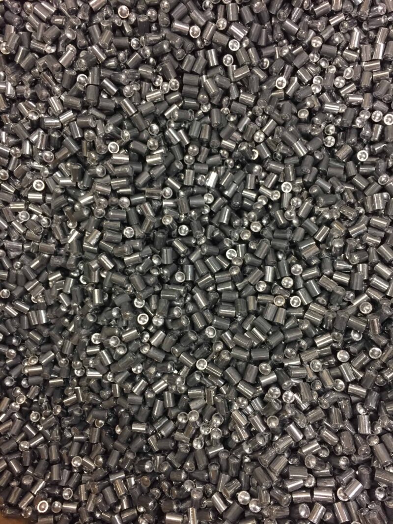 RMR jacketed bullet core lead ( approximately 12 brinell hardness)