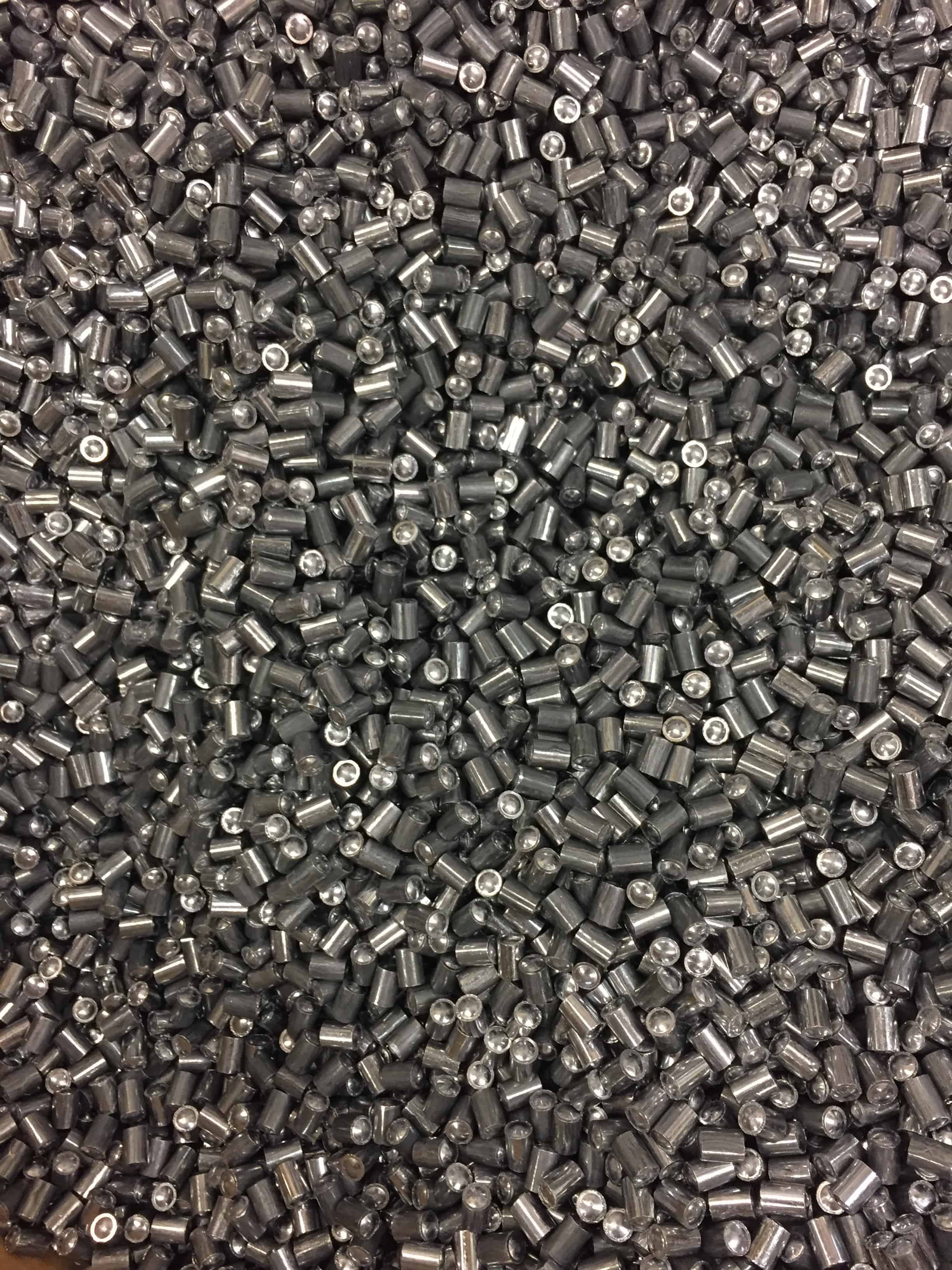 RMR jacketed bullet core lead ( approximately 12 brinell hardness