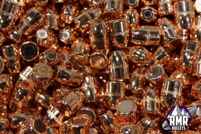 .357 125 Gr. RMR Plated Flat Nose with Cannelure Bullets *NEW*