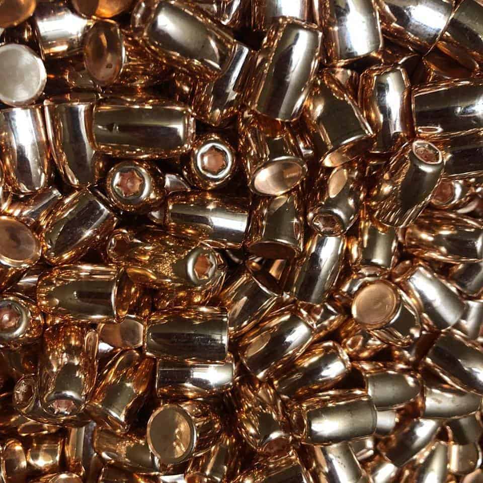 9mm 115 grain Plated HP – “2nds”