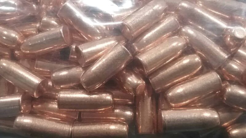 .458 450 Grain Plated Flat Point Bullets "2nds"