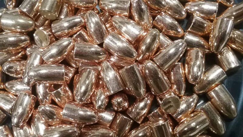 9mm 130 Gr. Plated Round Nose Bullets "2nds" *NEW*