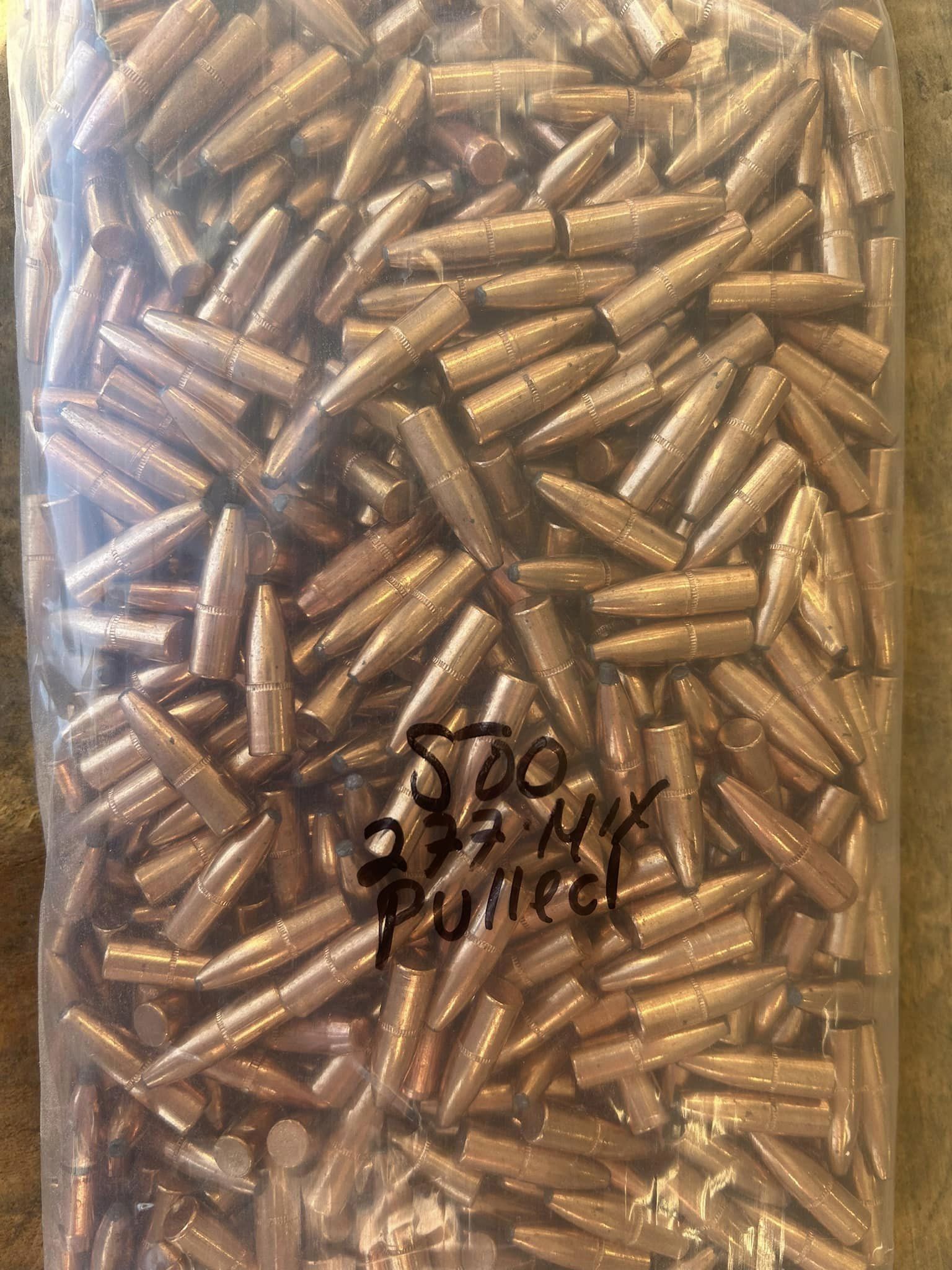 Rocky Mountain Reloading .277 150 Grain FFSP *PULLED* Bullets (500