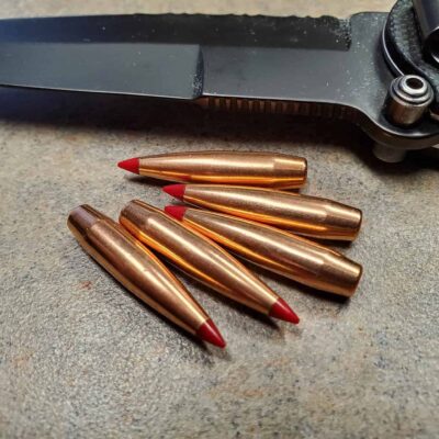 .224 75 Gr. Hornady Extremely Low Drag (ELD), Polymer Tip, Boat Tail Bullets