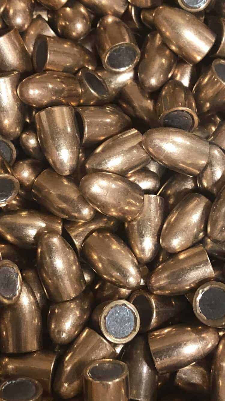 9mm 124 Gr. Winchester Full Metal Jacket Round Nose Bullets *NEW*