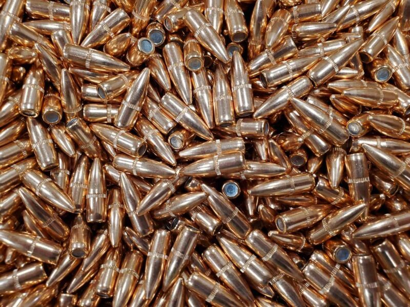 .224 55 Gr. Hornady Lead Core Full Metal Jacket Bullets