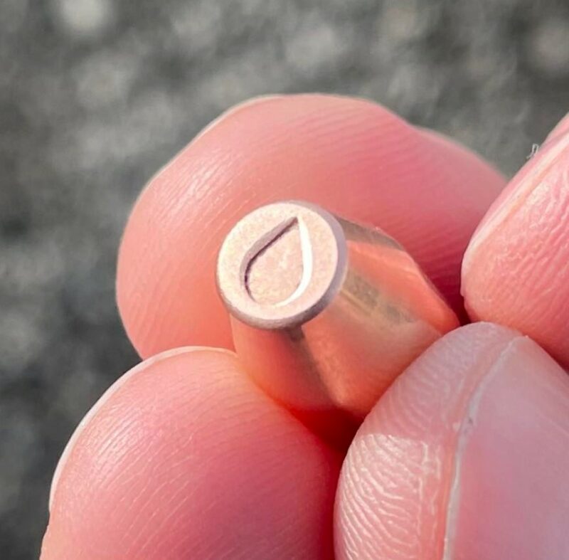 .357 124 Gr. RMR FMJ Flat Nose "Tears"