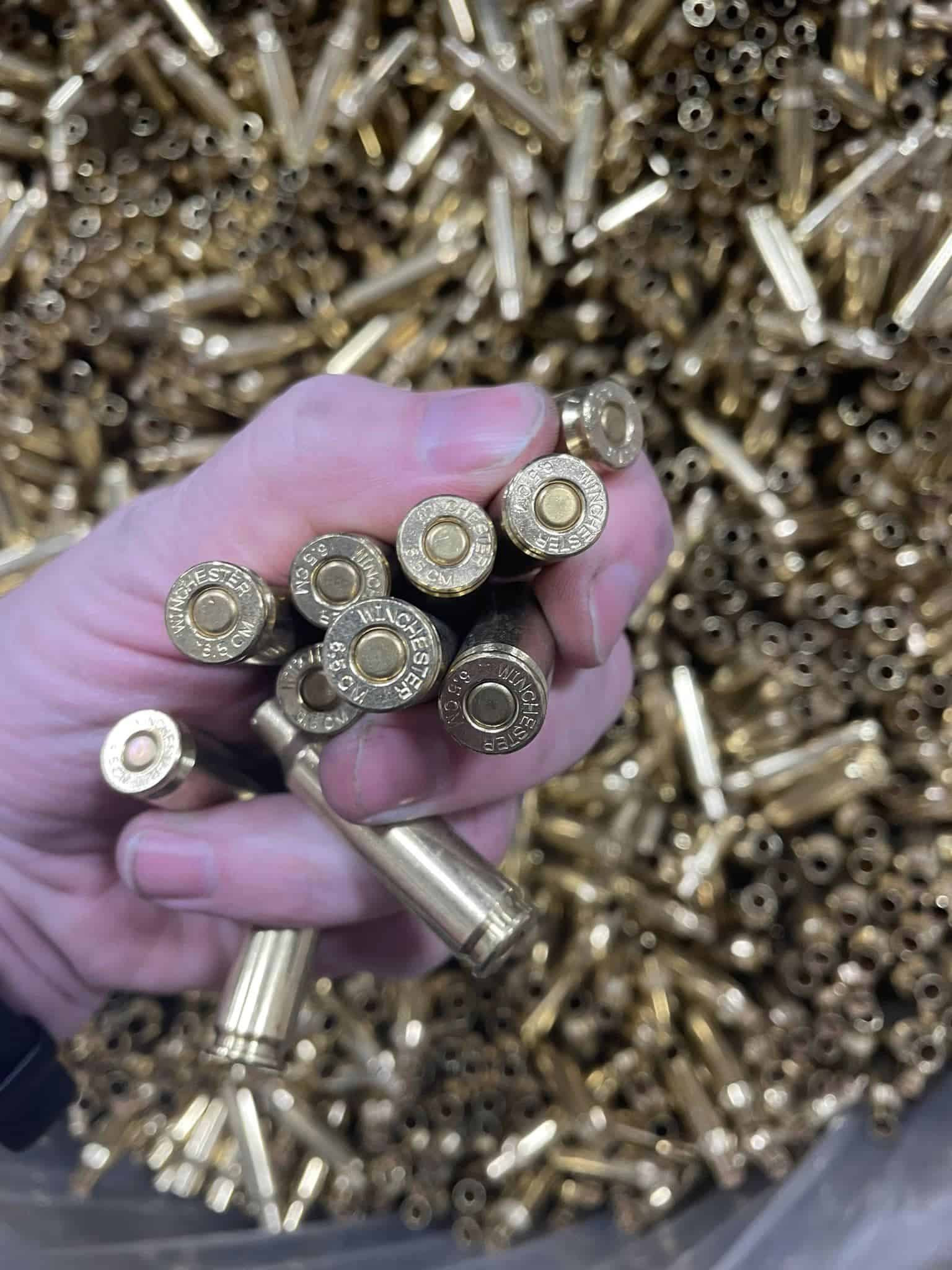 6.5 Creedmoor Winchester Primed LR Brass Cases *PULLED* (2nds