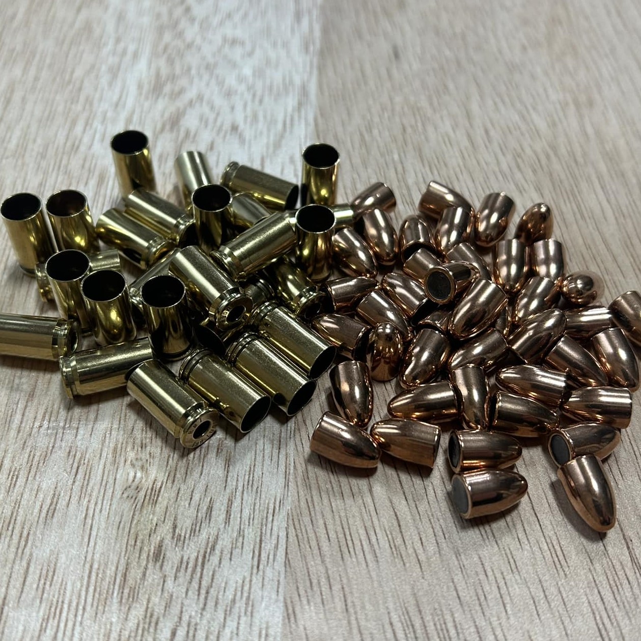 9mm 115 FMJ RN and RMI 9mm Brass Combo 2000 Each