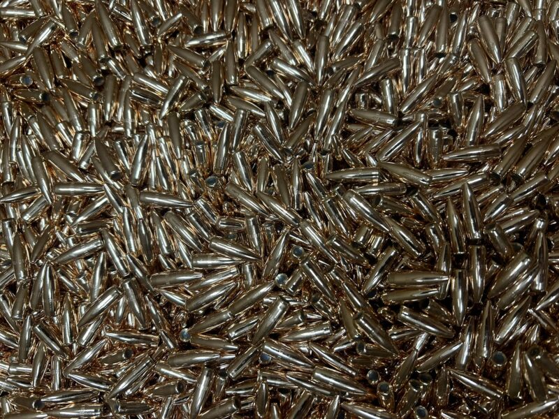 .224 55 Gr. Full Metal Jacket Boat Tail Bullets *NEW*