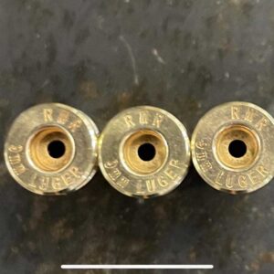 9mm Luger New Brass RMR Cases (NEW)