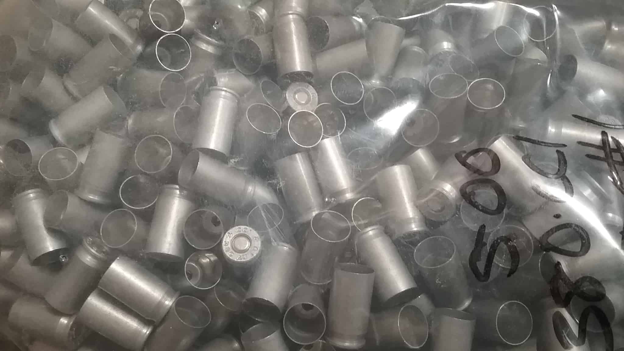 .380 ACP CCI Primed Aluminum Cases *PULLED* PLEASE READ FULL DESCRIPTION!