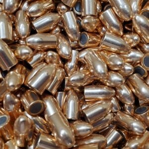 9mm 135 Gr. RMR Full Metal Jacket Round Nose Bullets