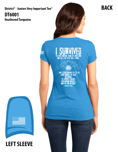 T-Shirt: I Survived - F - Image 5