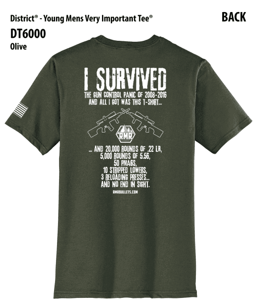 T-Shirt: I Survived - M