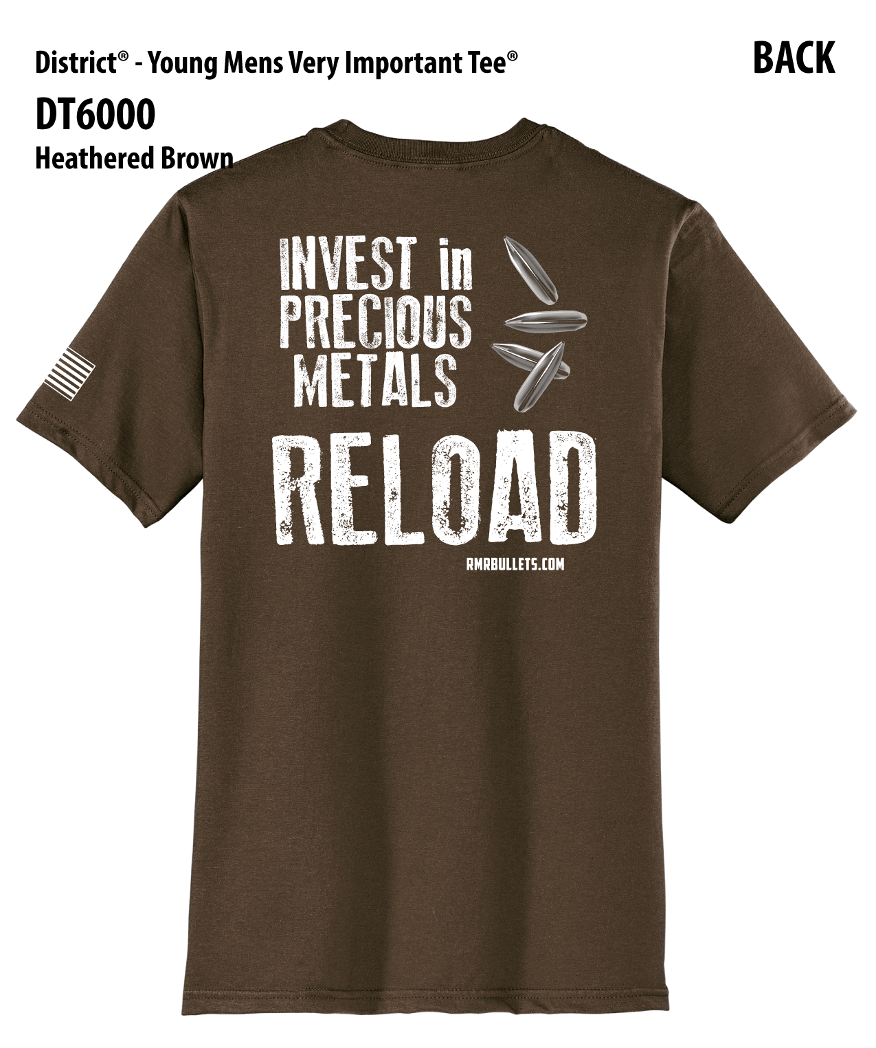 T-Shirt: Invest In Precious Metals, Reload - M - Image 7