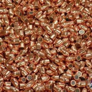 9mm 115 Gr. RMR Full Metal Jacket Round Nose Bullets
