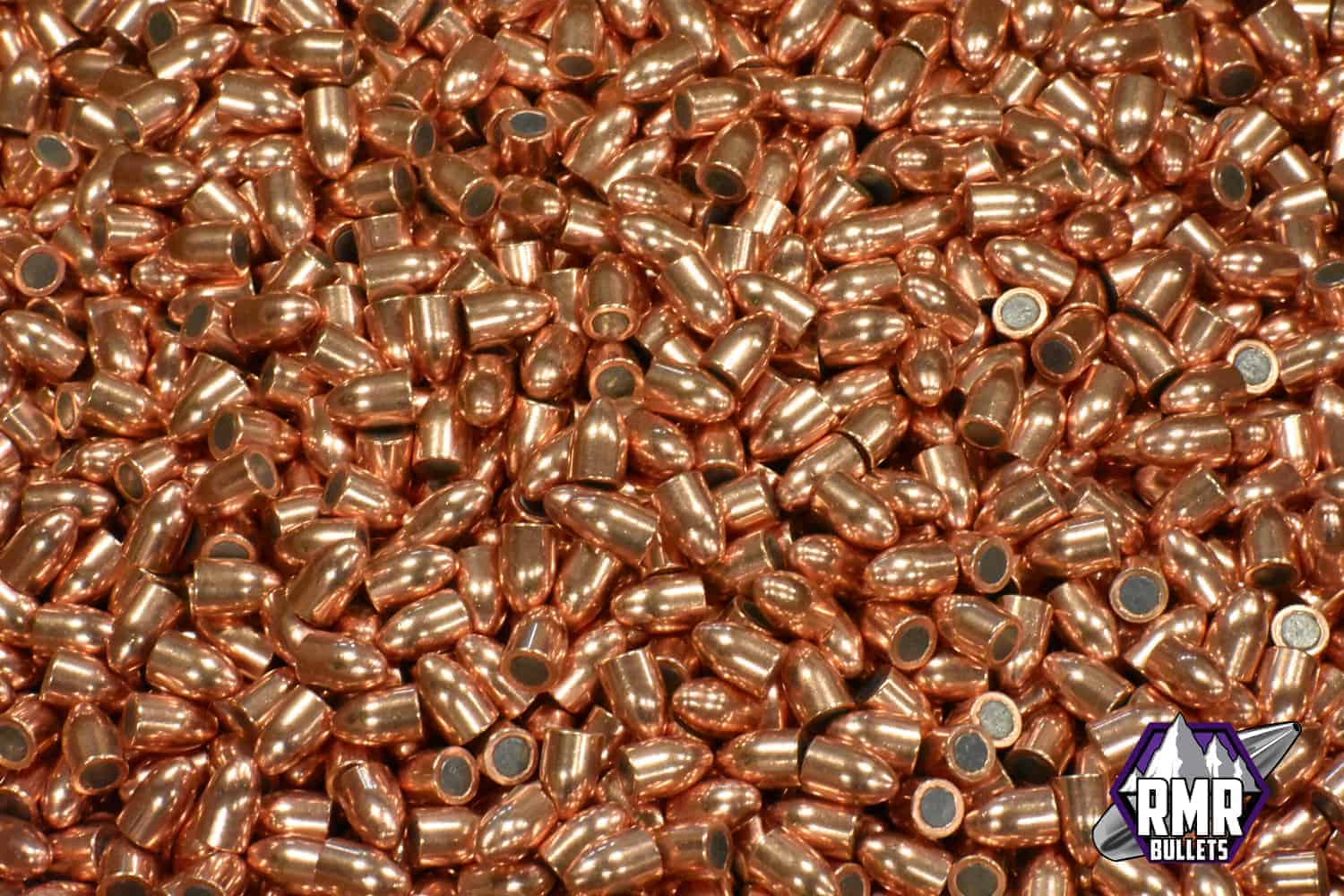 9mm 115 Gr. RMR Full Metal Jacket Round Nose Bullets