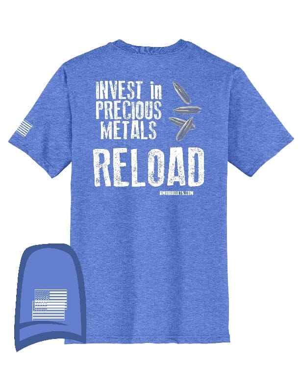 T-Shirt: Invest In Precious Metals, Reload - Unisex - Image 12