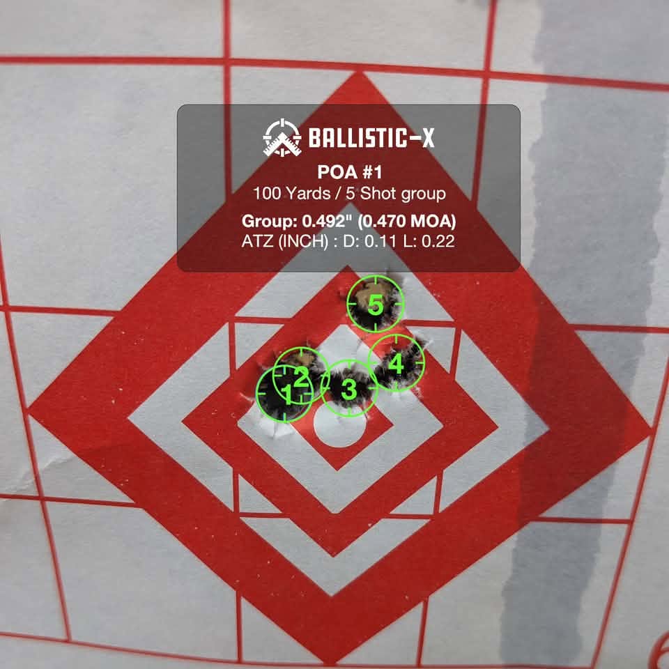 .224 55 Grain RMR FMJ *NO CANNELURE* MATCH FMJ - Image 2